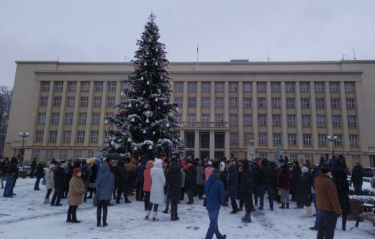 В Украине продолжают перекрывать трассы из-за повышения цен на газ